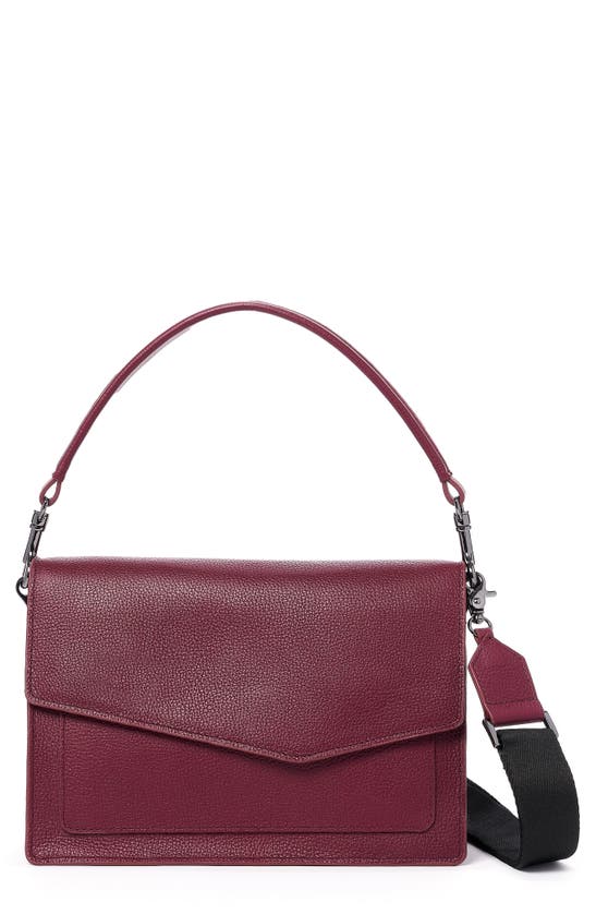 Botkier Cobble Hill Medium Leather Satchel In Red
