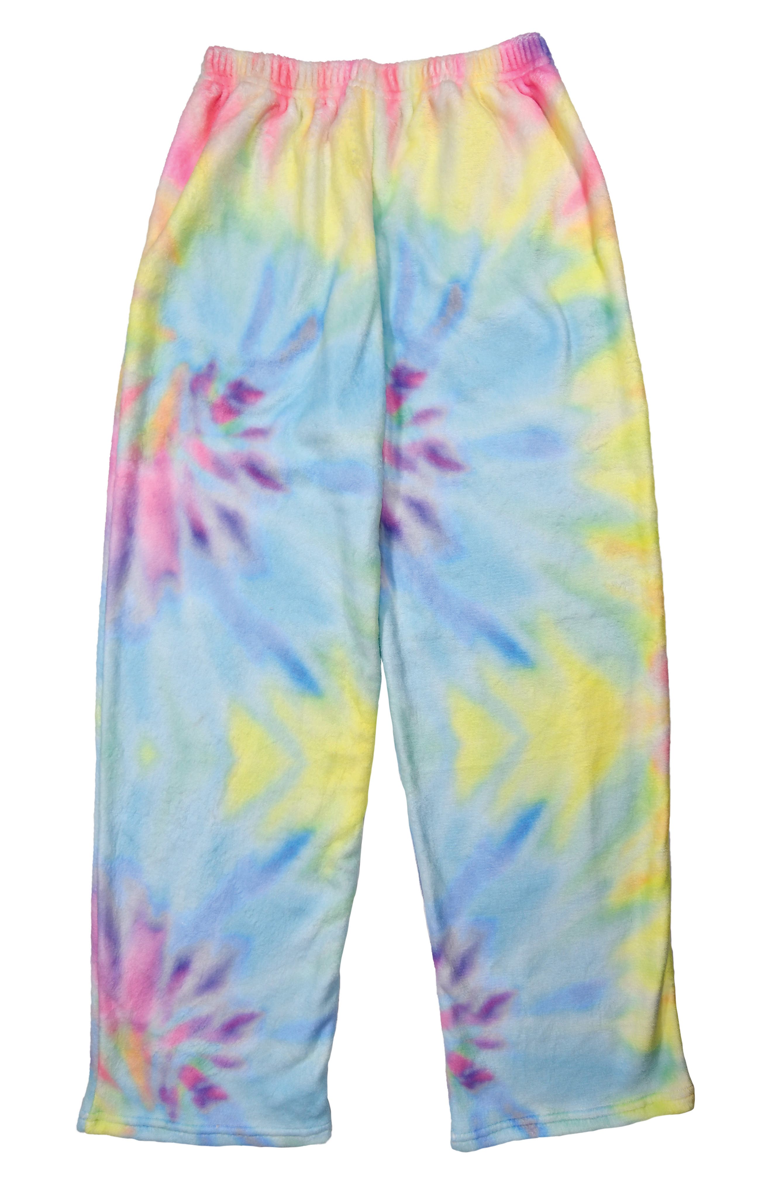 Iscream Pastel Tie Dye Plush Lounge 