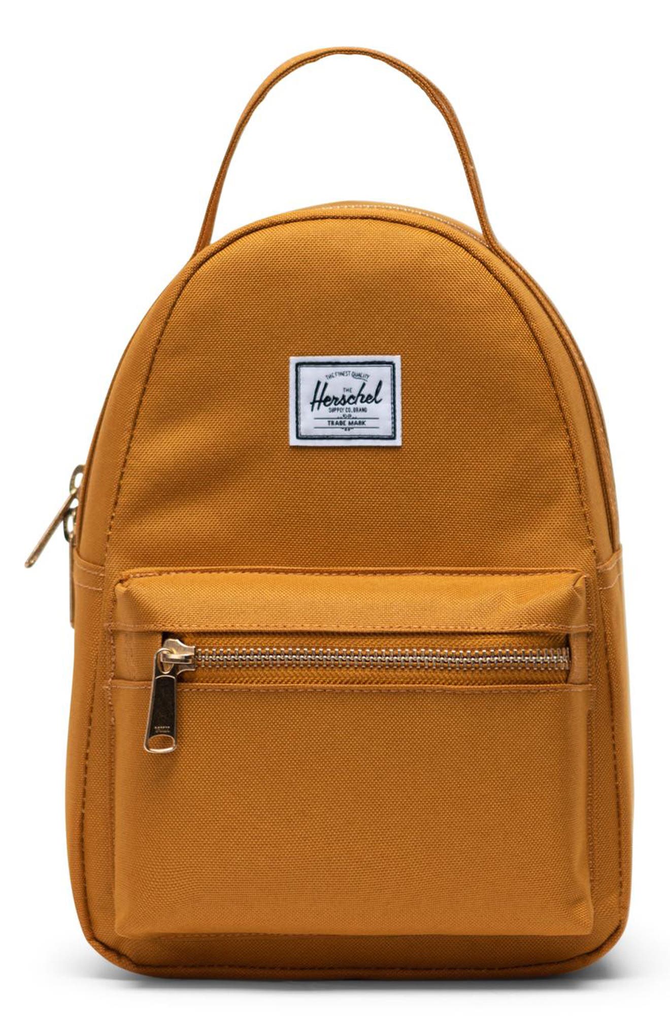 herschel backpack mustard
