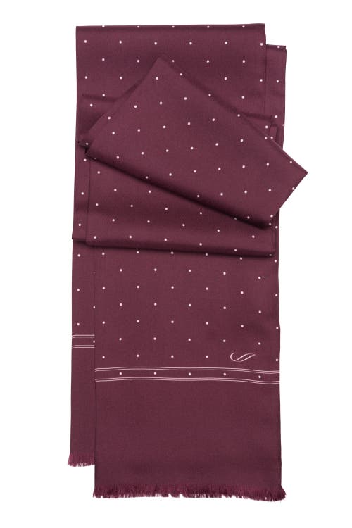Elizabetta Savona In Burgundy