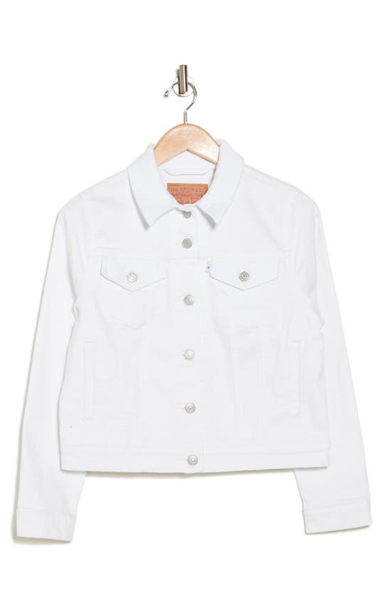 Levi's® Original Denim Trucker Jacket In White