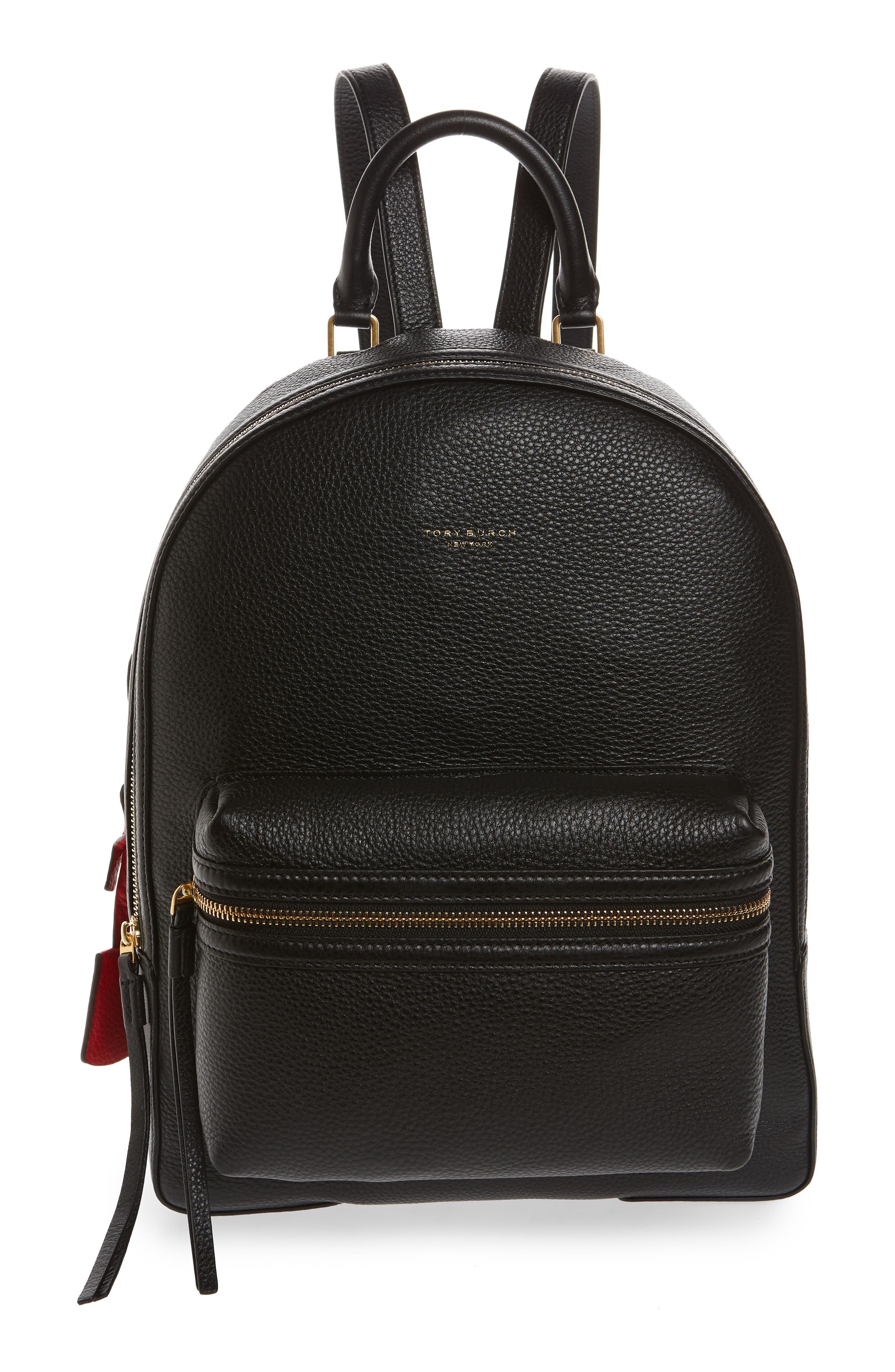 tory burch leather backpack