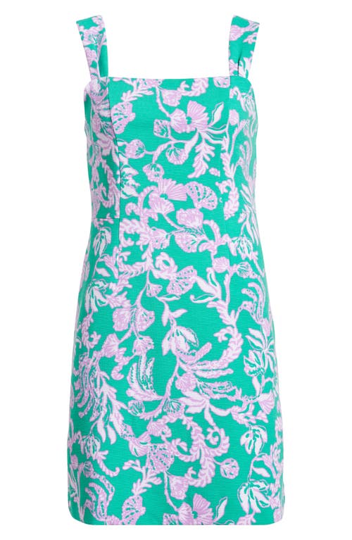 Shop Lilly Pulitzer ® Montrey Stretch Sheath Dress In Brazilian Green Salty Sandbar