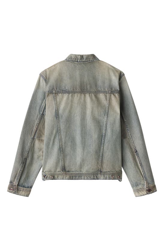 Vayder Oversize Denim Trucker Jacket In Vega