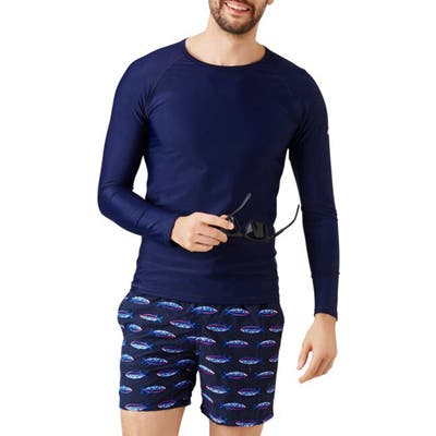 Vilebrequin Turtle Rashguard, Blue