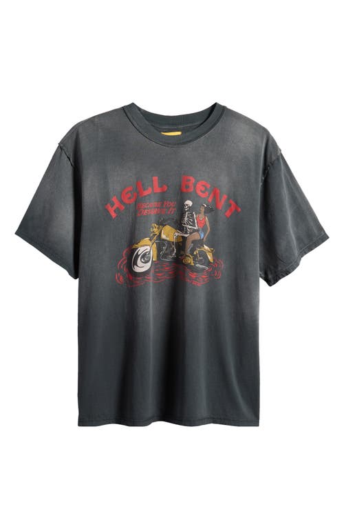 Shop Diet Starts Monday Hell Bent Graphic T-shirt In Vintage Black