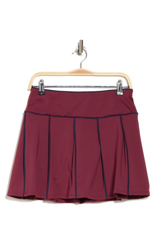 Original Penguin Piped Skort In Cordovan
