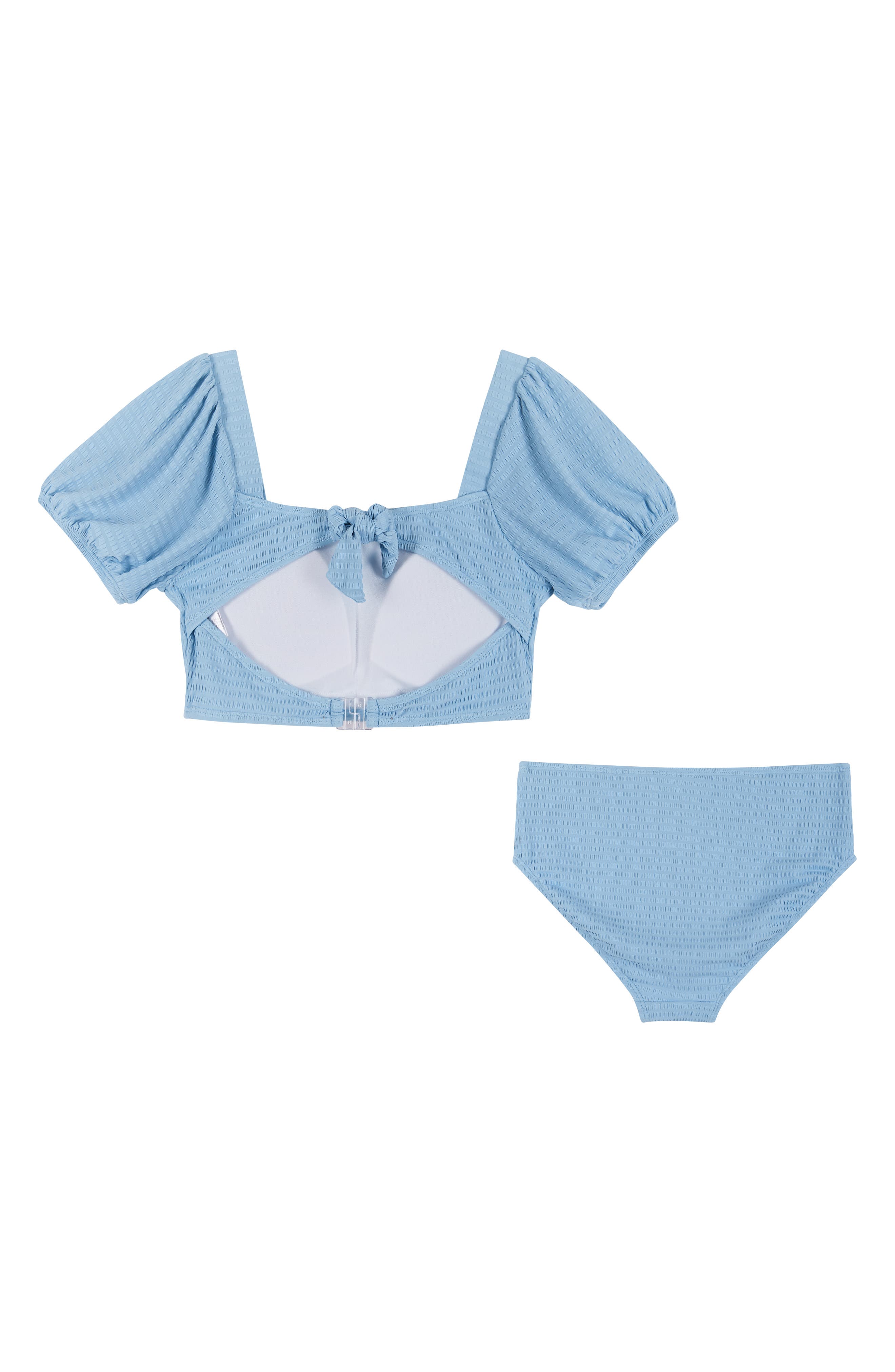 Andy & Evan Kids' Puff Sleeve TwoPiece Swimsuit Nordstrom