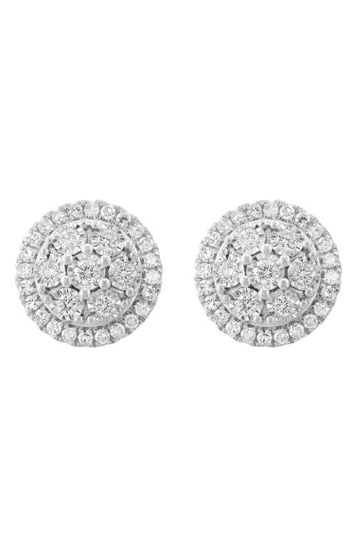 Effy Lab Grown Diamond Stud Earrings In White Gold