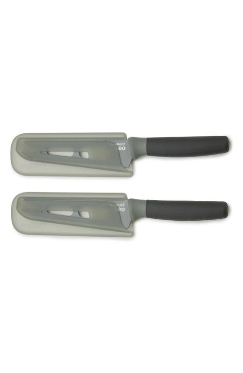 Berghoff Leo Balance Nonstick Cheese Knife 2-piece Set In Gray