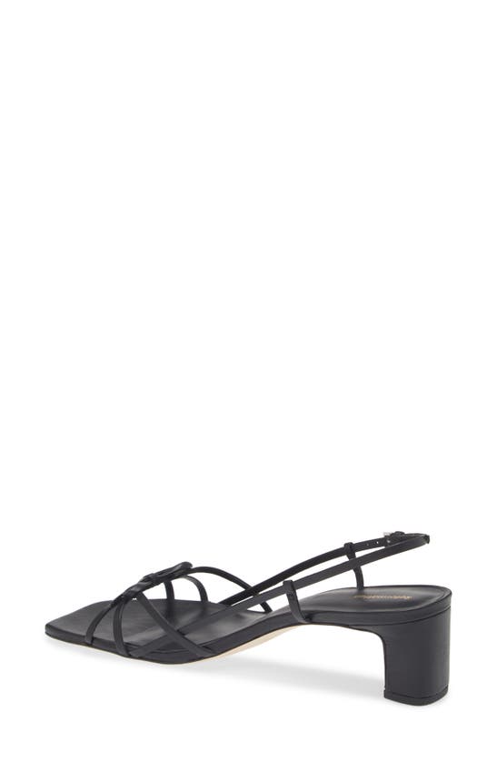 Shop Reformation Sally Slingback Sandal In Black