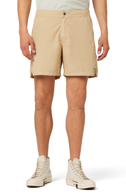 Ripstop Cotton Shorts in Khaki