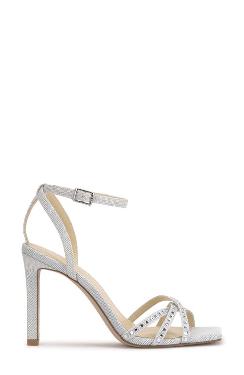Jessica Simpson Leonah Ankle Strap Sandal In Silver