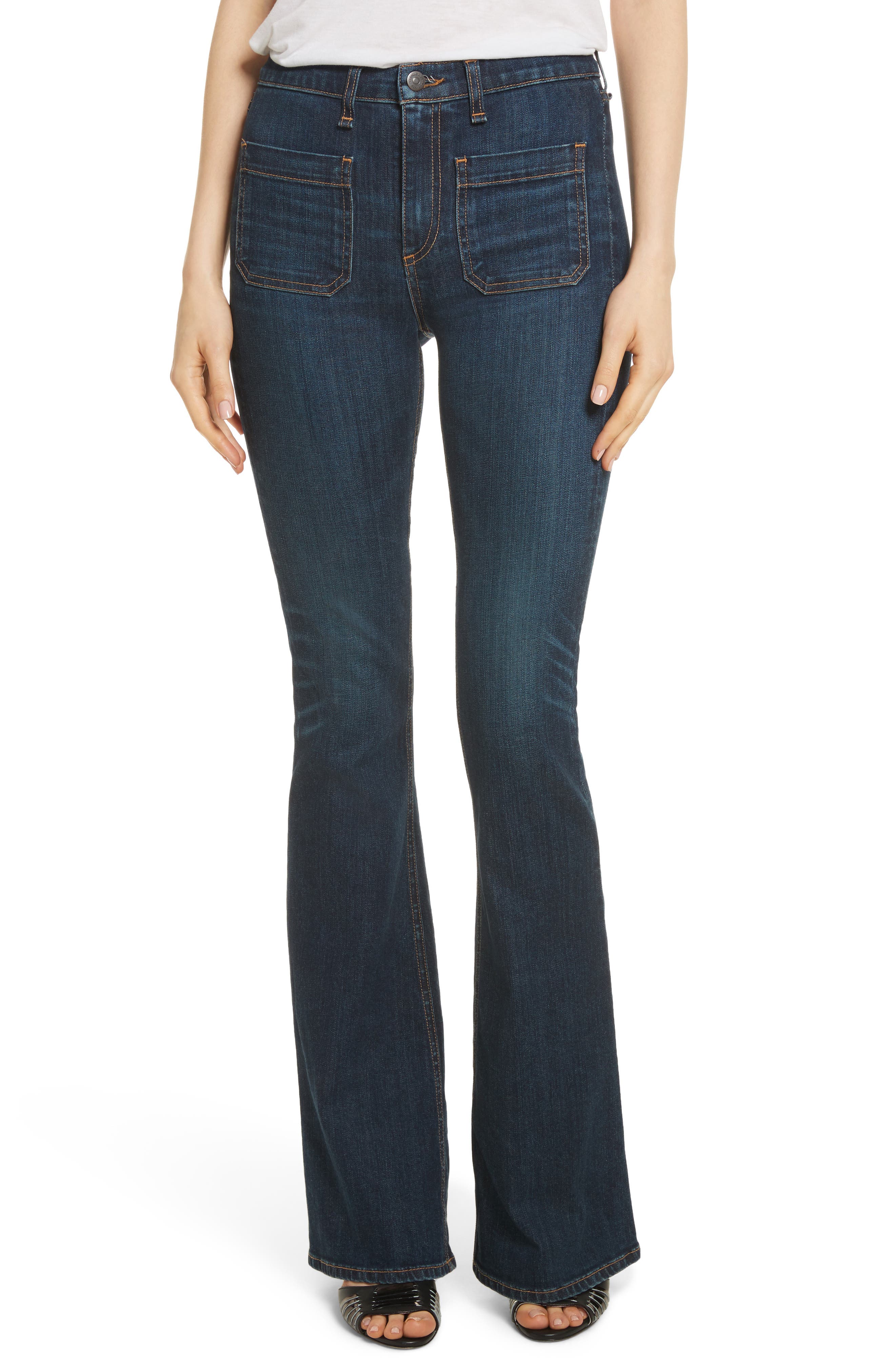 veronica beard flare jeans