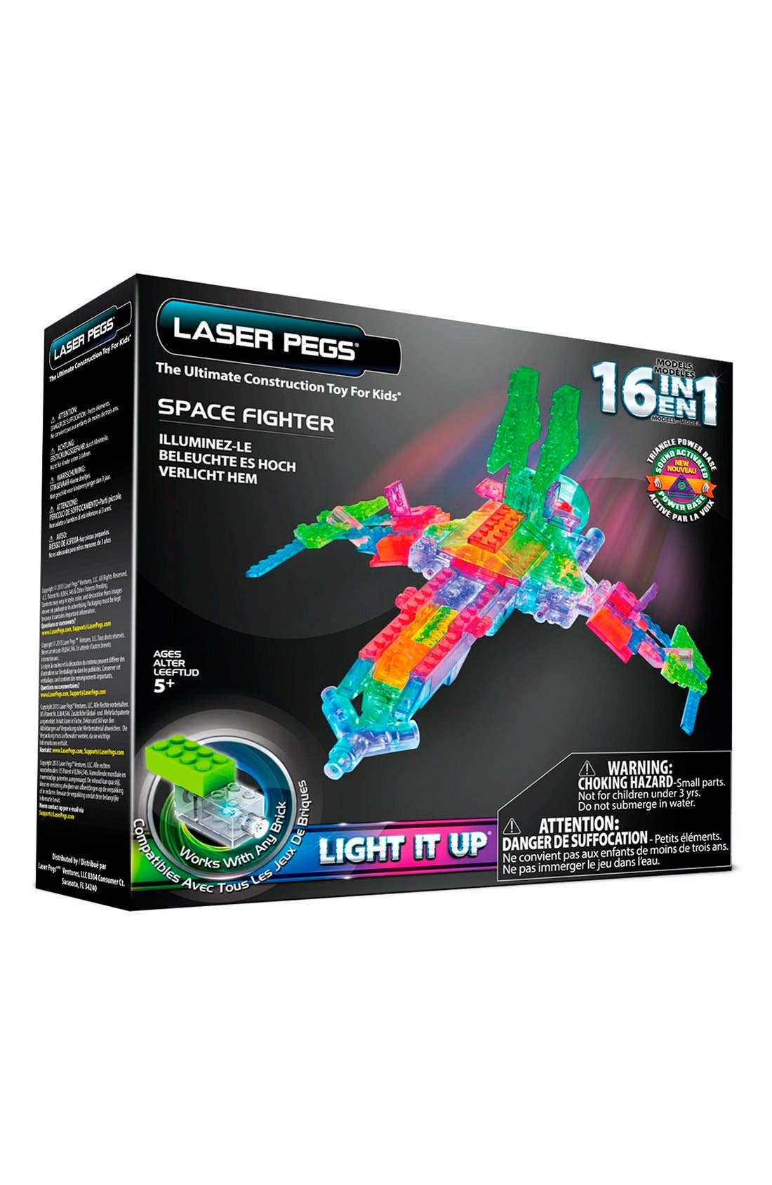 laser pegs space fighter