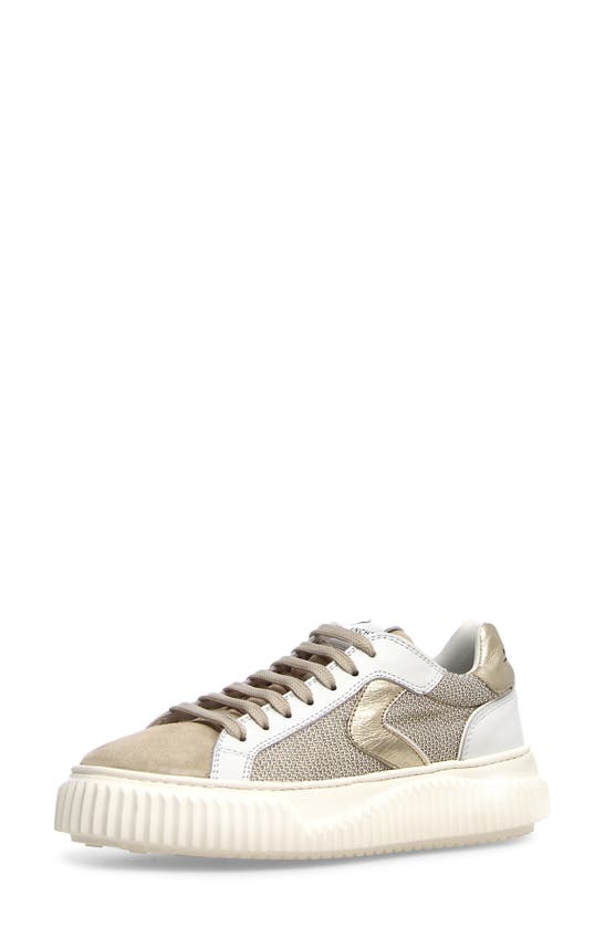 Shop Voile Blanche Lipari Sneaker In Sand White