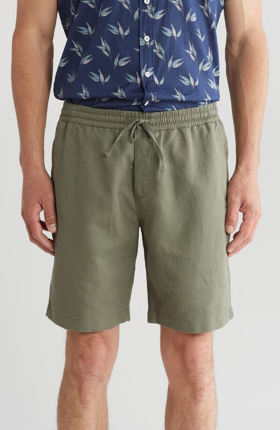 Shop Rodd & Gunn Tucker Road Resort Shorts In Fern