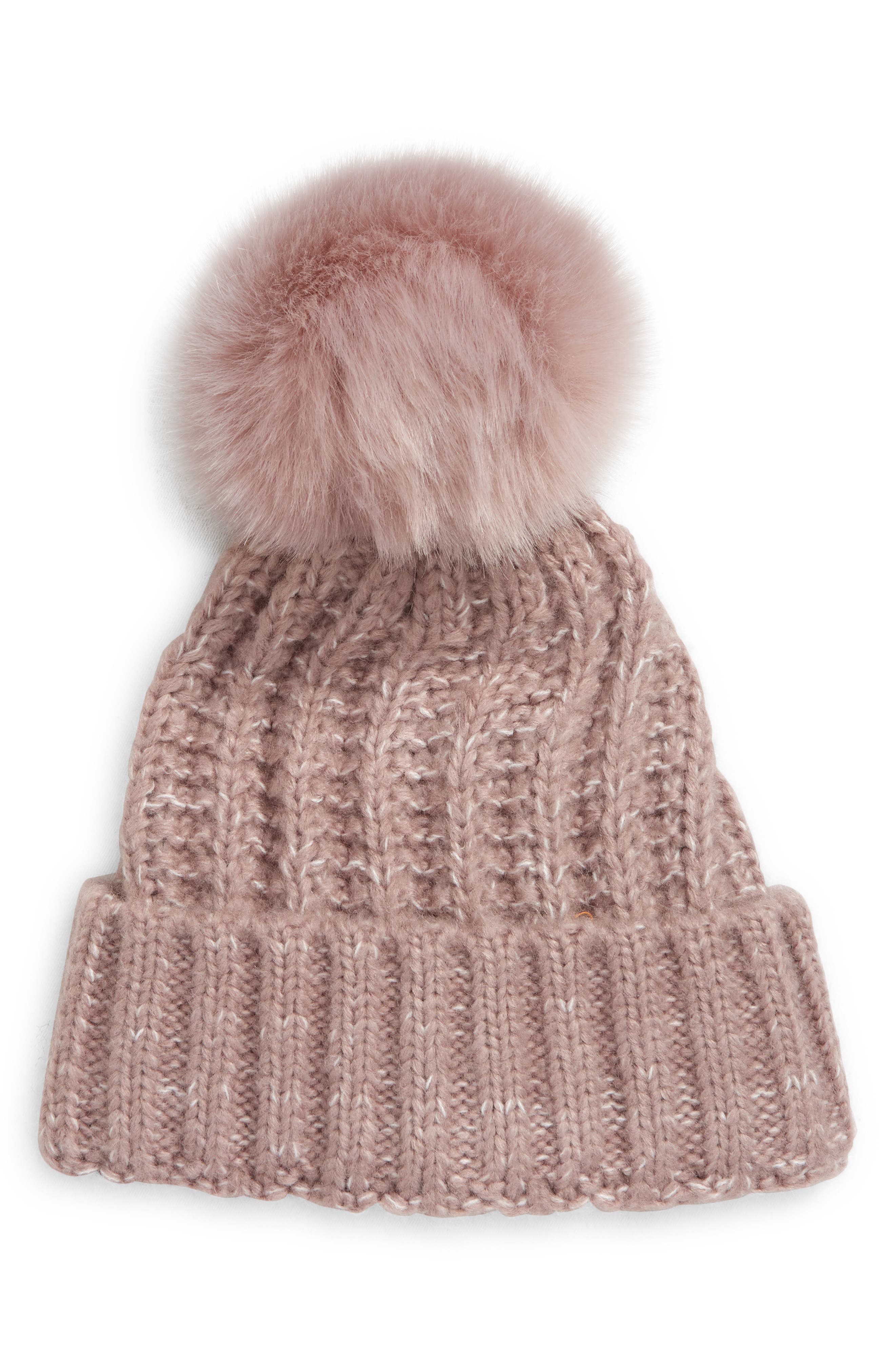 Kyi Kyi Chunky Wool Blend Beanie with 