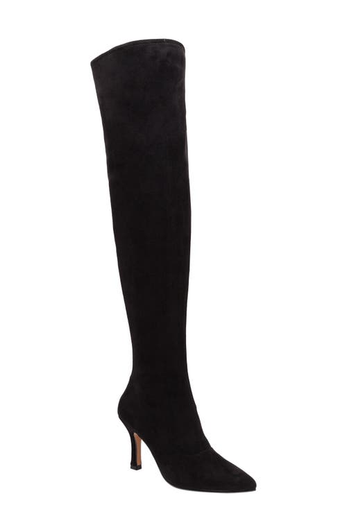 Lisa Vicky Above Over the Knee Boot in Black