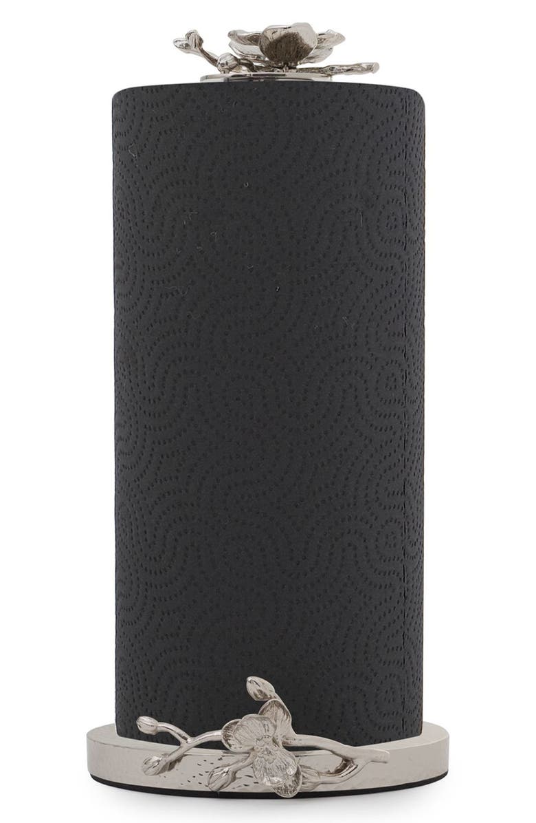 White Orchid Paper Towel Holder White Orchid Paper Towel Holder