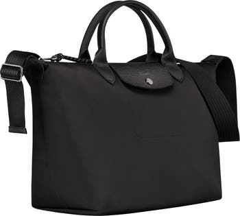 Longchamp Black Nylon Crossbody Bag