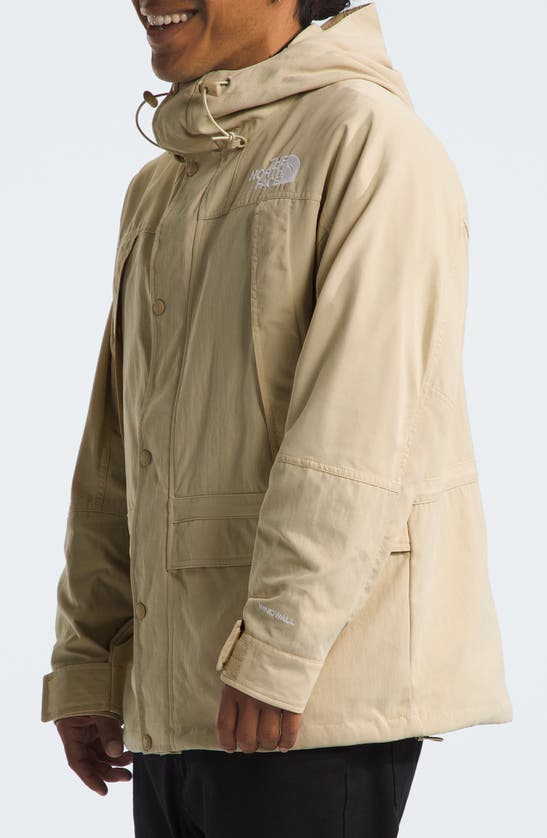 Shop The North Face Mountain Water Repellent Ripstop Cargo Jacket In Gravel