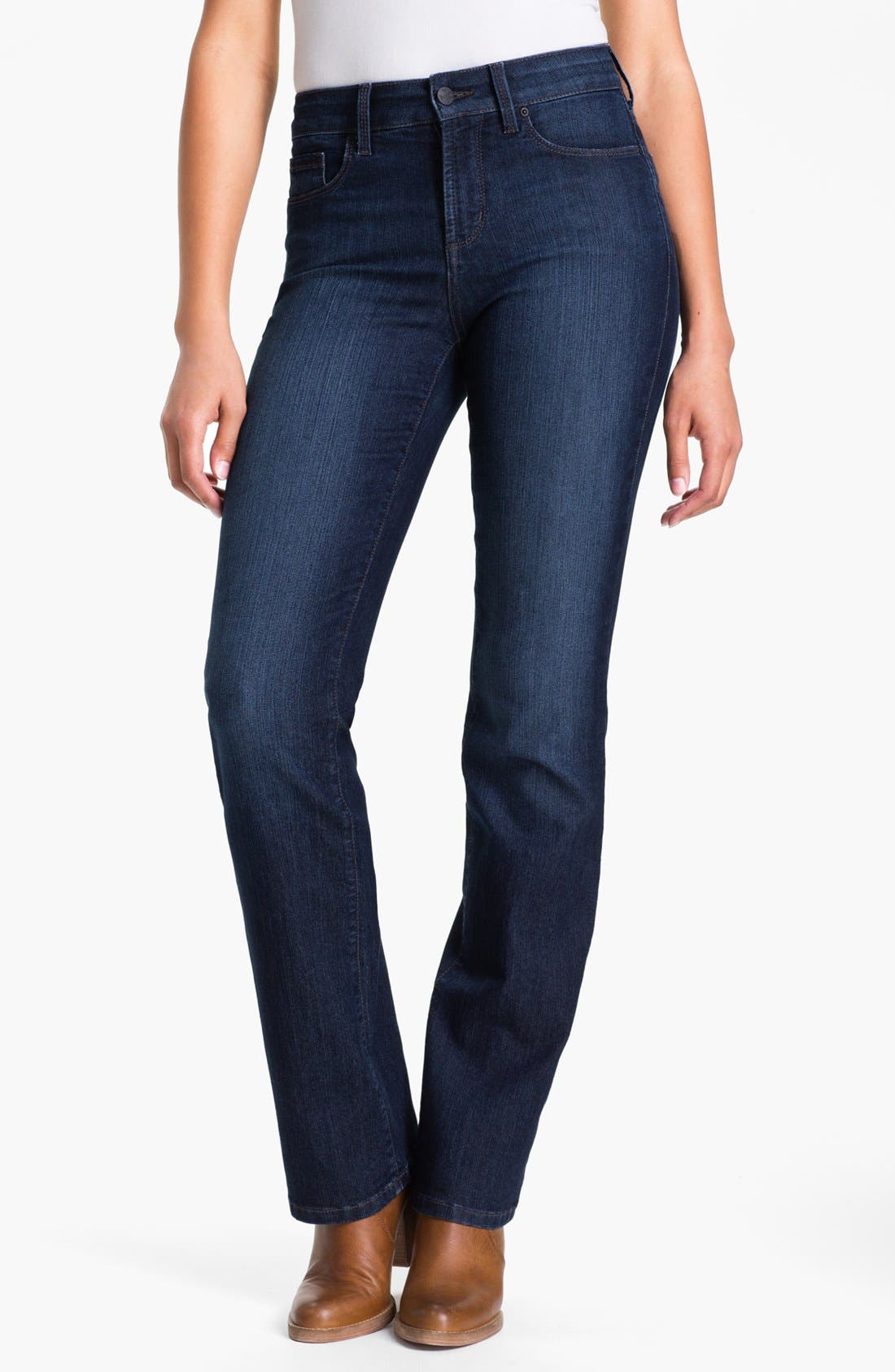 NYDJ 'Barbara' Embellished Bootcut Jeans (Petite) | Nordstrom