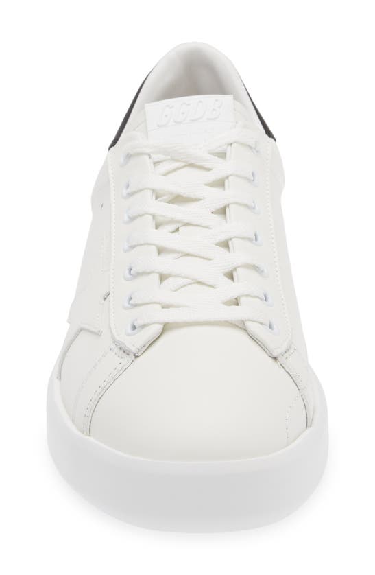 Golden Goose Mens Silver Com Pure Star Bio Logo-print Faux-leather Low-top Trainers In White