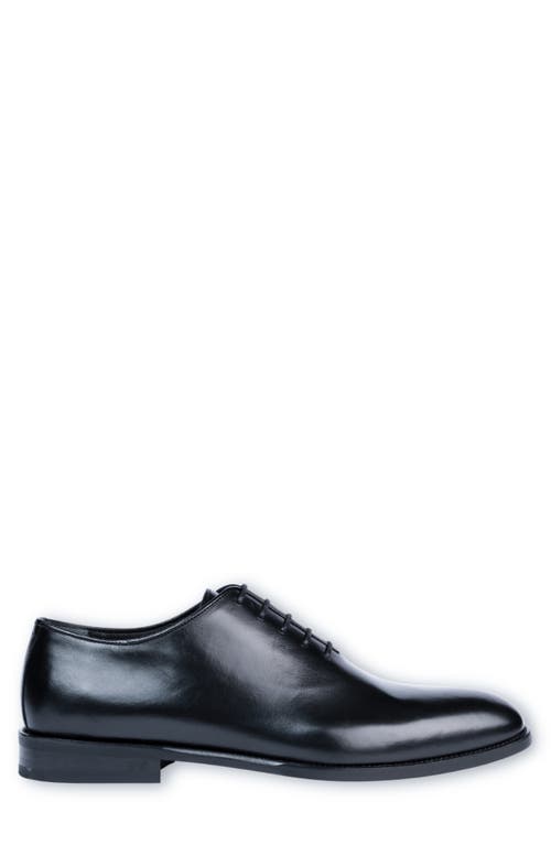 Vellapais Pile Whole Cut Oxford Dress Shoes In Black