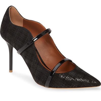 Malone Souliers Maureen Double Band Pump, Black