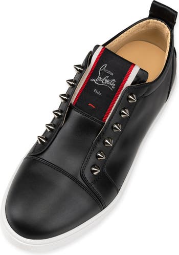 Christian Louboutin Black F.A.V Fique A Vontade Sneakers