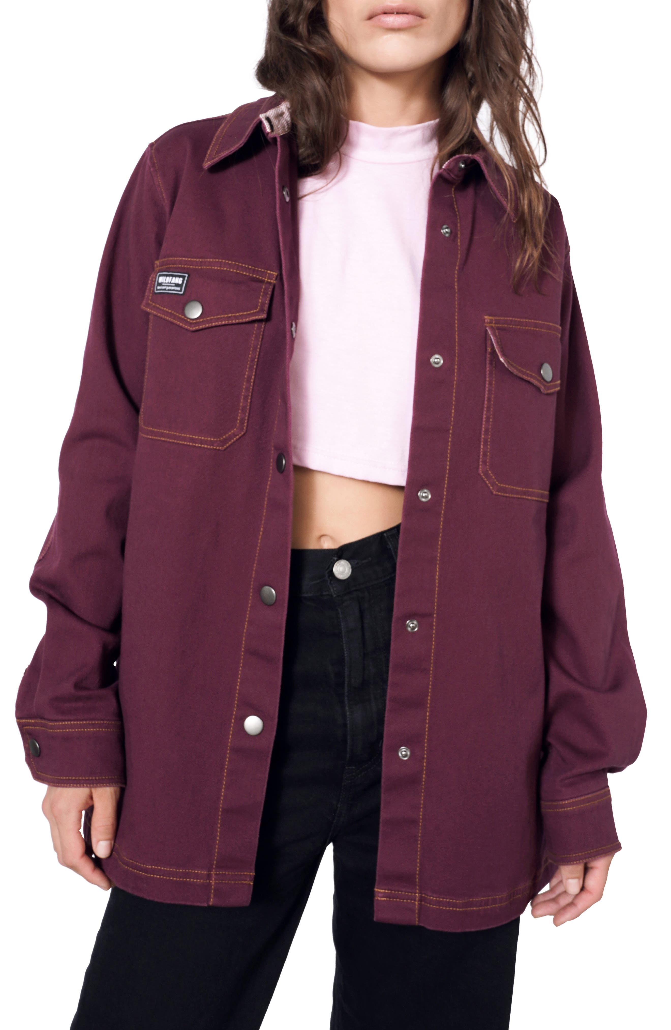maroon jackets