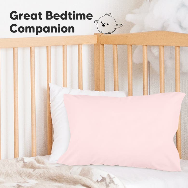 Keababies Printed Toddler Pillowcase 13x18" In Mist Pink