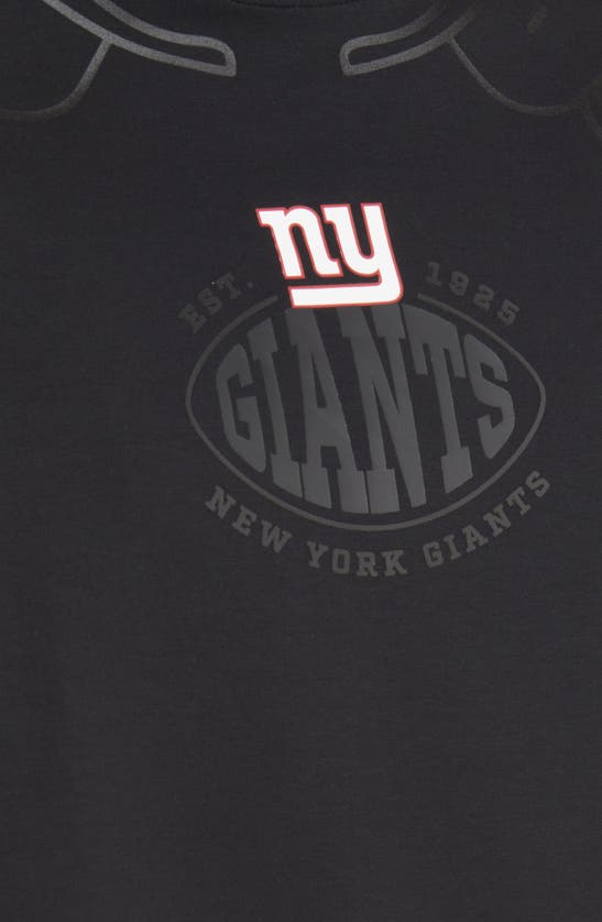Shop Hugo Boss Boss X Nfl Blitz Crewneck Sweatshirt In New York Giants Black