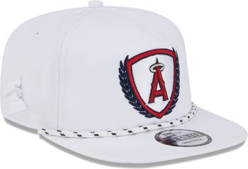 Lids Los Angeles Rams New Era Tee Golfer 9FIFTY Snapback Hat - White