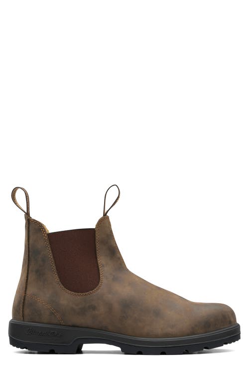 Blundstone Footwear Water Resistant Chelsea Boot In Rustic Brown