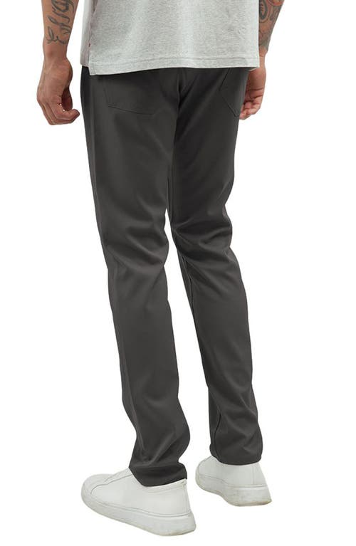 Jachs Performance Tech Pants In Dark Grey