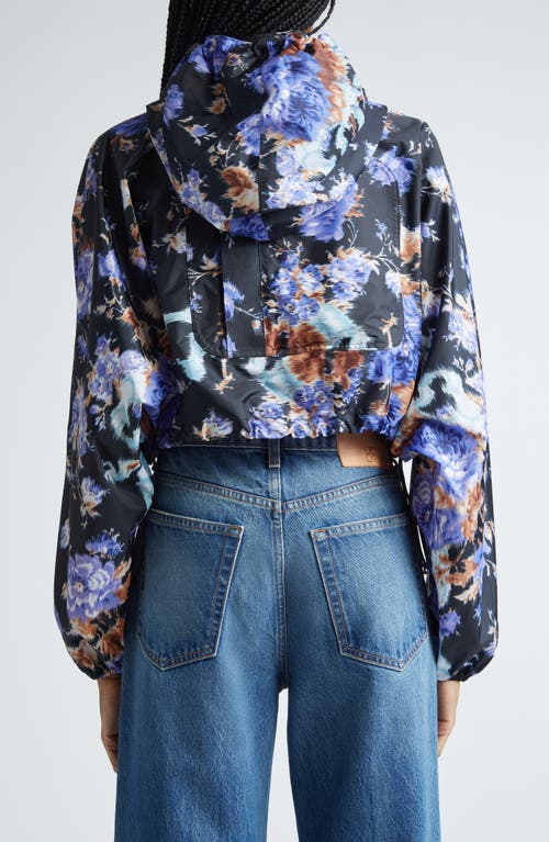 Shop Ulla Johnson X K-way Cropeley Jacket In Iris