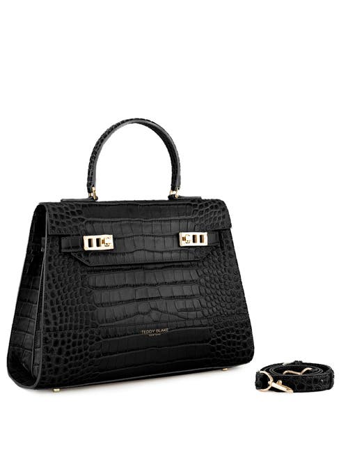 Teddy Blake Kim Croco 14" In Black