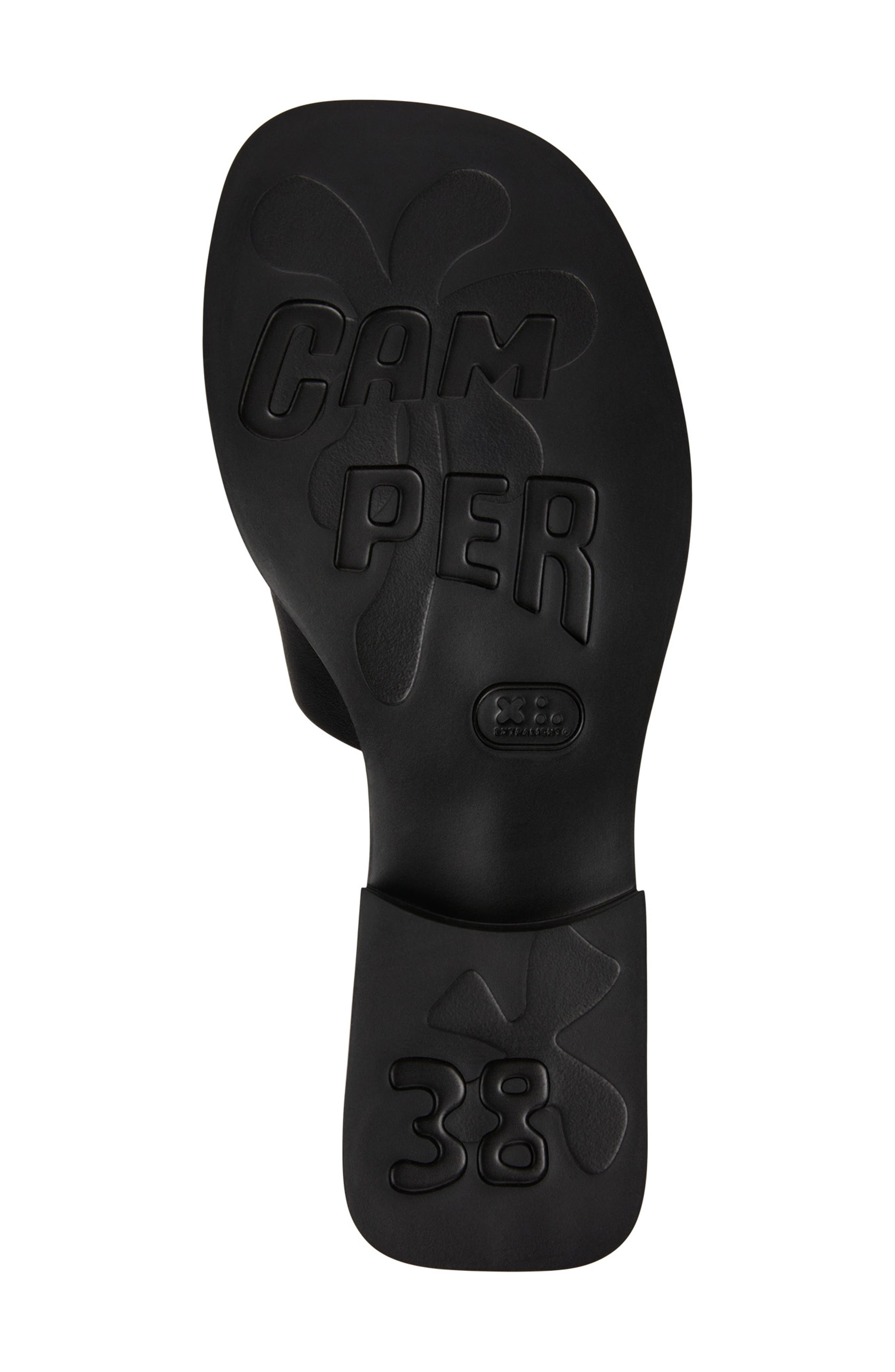 Shop Camper Dana flat slide sandals on