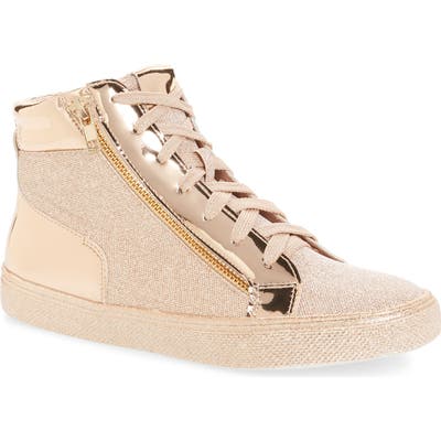 Lauren Lorraine Skippy High Top Sneaker, Pink