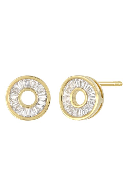 Bony Levy Circle of Life Diamond Stud Earrings in 18K Yellow Gold at Nordstrom