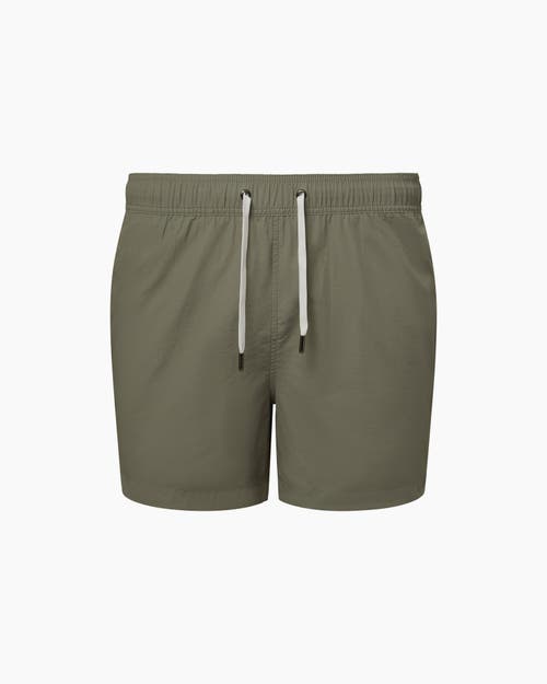 Onia Men's Charles 5'' Drawstring Shorts In Sage