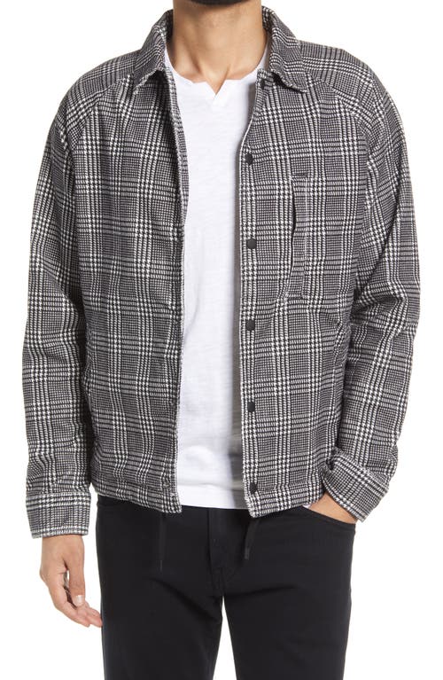 AG Deck Coach Jacket in Houndstooth at Nordstrom, Size X-Small