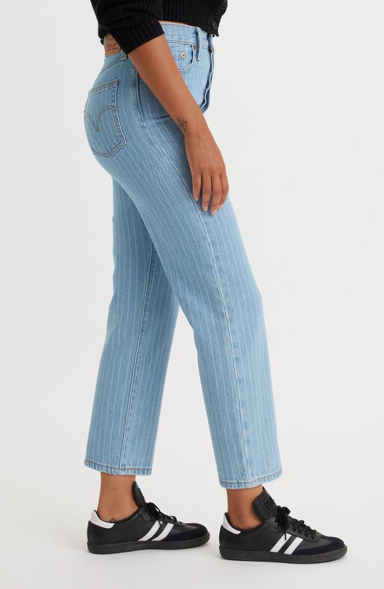Shop Levi's® Ribcage High Waist Straight Leg Jeans In The Stripe Is Right