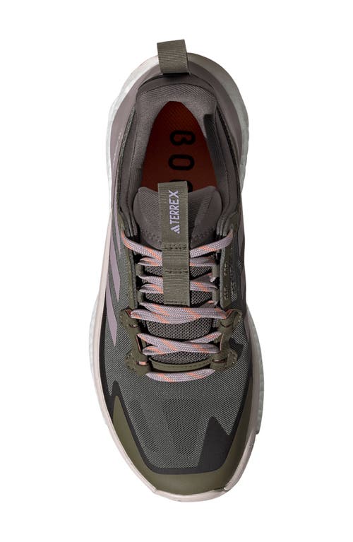 Adidas Originals Adidas Terrex Voyager 21 Canvas Running Shoe In Olive/fig/amber Tint