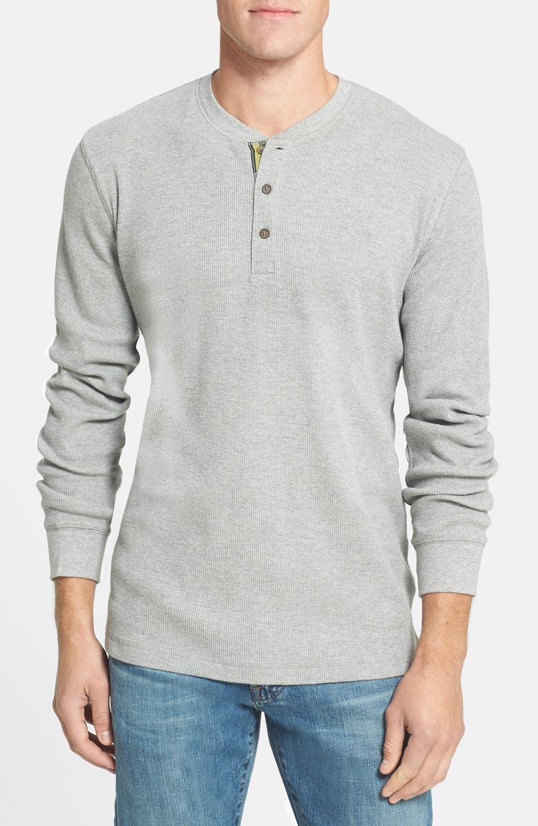 Tailor Vintage Classic Fit Waffle Knit Henley | Nordstrom