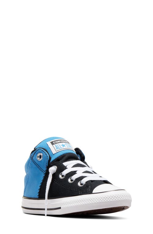 Converse Kids' Chuck Taylor All Star Axel Mid Sneaker Blue Slushy/Black/White at Nordstrom, M