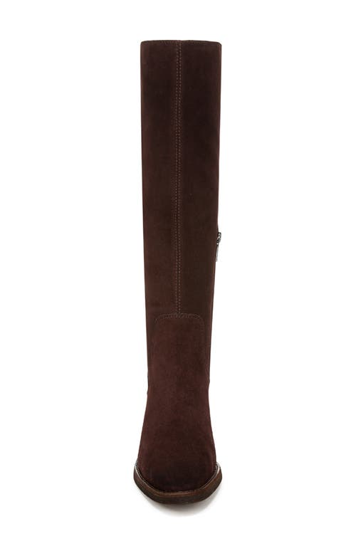 Shop Sam Edelman Soyer Knee High Boot In Café Noir