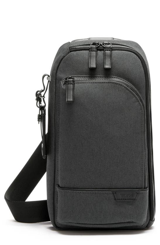 Shop Tumi Harrison Gregory Sling Pack In Graphite